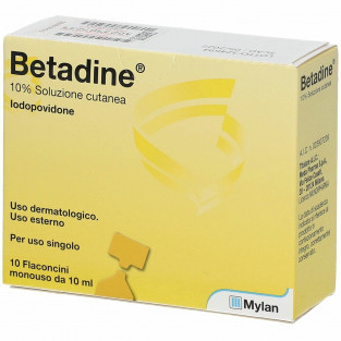 Betadine 10% - 10 Flaconcini da 10 ml