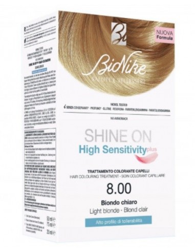 Bionike Shine On High Sensitivity Plus - Biondo Chiaro 8,00