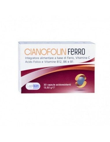 Cianofolin Ferro - 30 Capsule