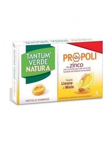 Tantum Verde Natura Pastiglie Gommose - Miele e Limone