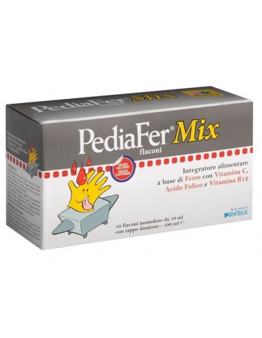 Pediafer Mix - 10 Flaconcini