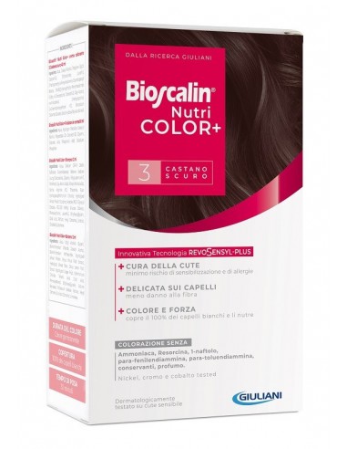 Bioscalin Nutricolor Plus - 3 Castano Scuro