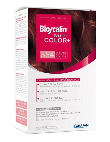 Bioscalin Nutricolor Plus - 5,54 Castano Rosso Rame