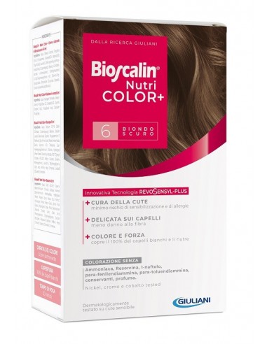 Bioscalin Nutricolor Plus - 6 Biondo Scuro