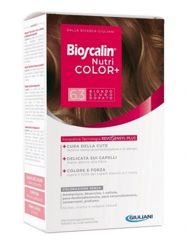 Bioscalin Nutricolor Plus - 6,3 Biondo Scuro Dorato 