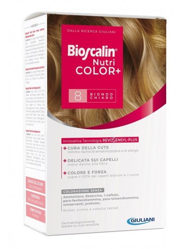 Bioscalin Nutricolor Plus - 8 Biondo Chiaro