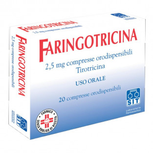 Faringotricina 20 Compresse Orodispersibili