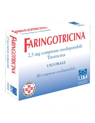 Faringotricina 20 Compresse Orodispersibili