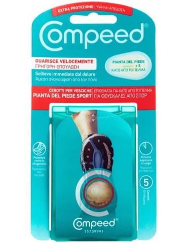 Compeed Cerotti Per Vesciche - 5 pezzi