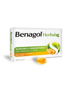 Benagol Herbal Miele - 24 Pastiglie