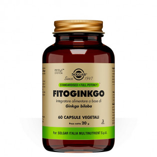 Fitoginkgo Solgar - 60 capsule