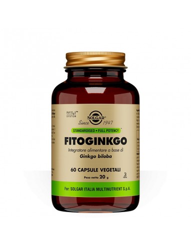 Fitoginkgo Solgar - 60 capsule