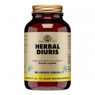 Herbal Diuris Solgar - 100 Capsule Vegetali