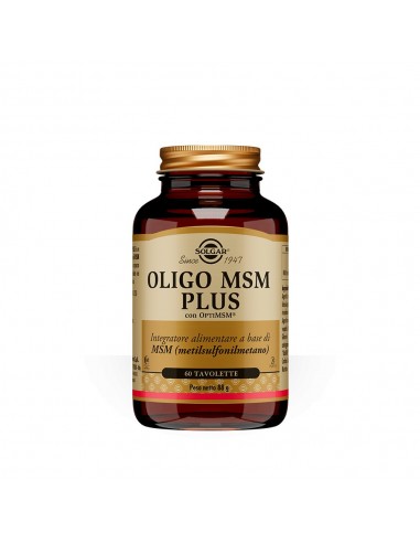 Oligo MSM Plus Solgar- 60 tavolette