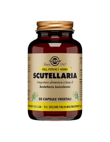 Scutellaria Solgar - 50 capsule vegetali