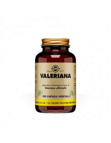 Valeriana Solgar - 100 capsule vegetali