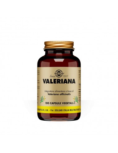 Valeriana Solgar - 100 capsule vegetali