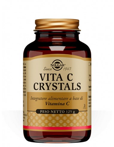 Vita C Crystals Solgar - Bottiglietta 125 g