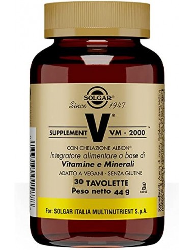 VM-2000 Supplement Solgar - 30 Tavolette