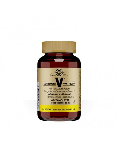 VM-2000 Supplement Solgar - 60 Tavolette