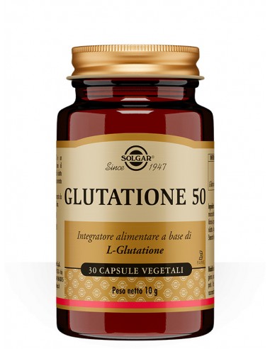 Glutatione 50 Solgar - 30 Capsule Vegetali