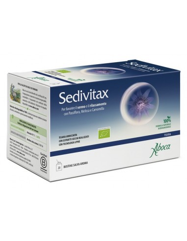 Bio tisana Sedivitax Aboca - 20 filtri