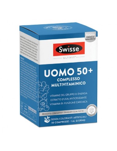 Multivitaminico Uomo 50+ Swisse - 30 compresse