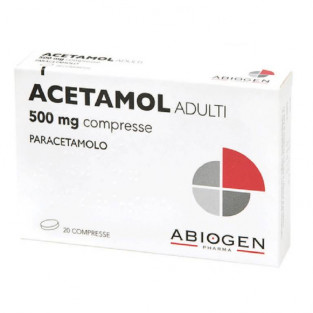 Acetamol Adulti -  20 Compresse
