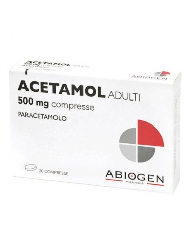 Acetamol Adulti -  20 Compresse