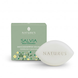 Nature's Salvia Mediterranea Doccia Shampoo Solido - 60 g