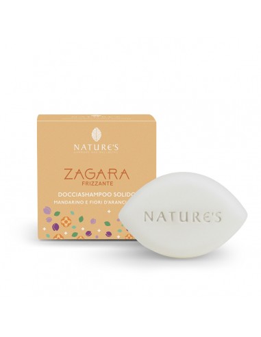 Nature's Zagara Frizzante Doccia Shampoo Solido - 60 g