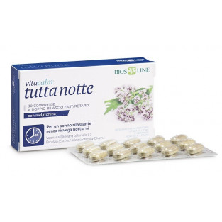 Vitacalm Tutta Notte con Melatonina - 30 Compresse