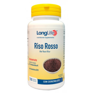 Longlife Riso Rosso - 100 Capsule Vegetali