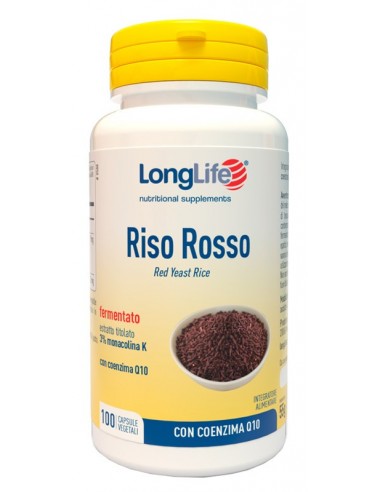 Longlife Riso Rosso - 100 Capsule Vegetali