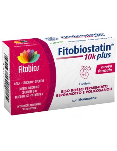 Fitobiostatin 10K Plus - 30 Compresse