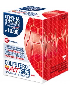Colesterol Act Plus Forte - 60 Compresse