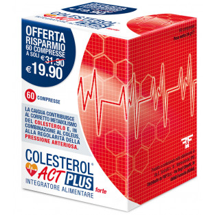 Colesterol Act Plus Forte - 60 Compresse