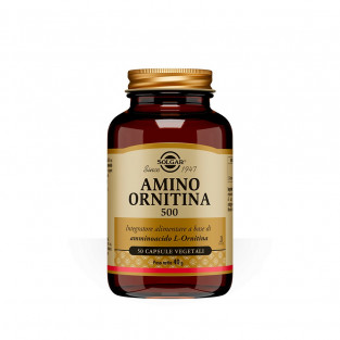 Amino Ornitina 500 Solgar - 50 capsule