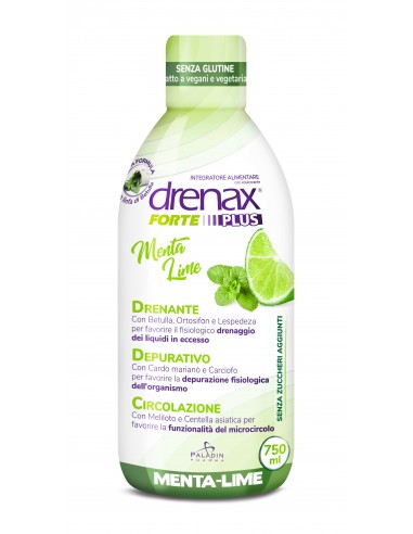 Drenax Forte Plus Depuro Menta & Lime - 750 ml