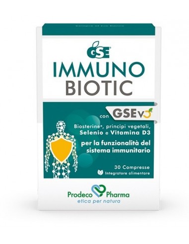 GSE Immunobiotic - 30 compresse