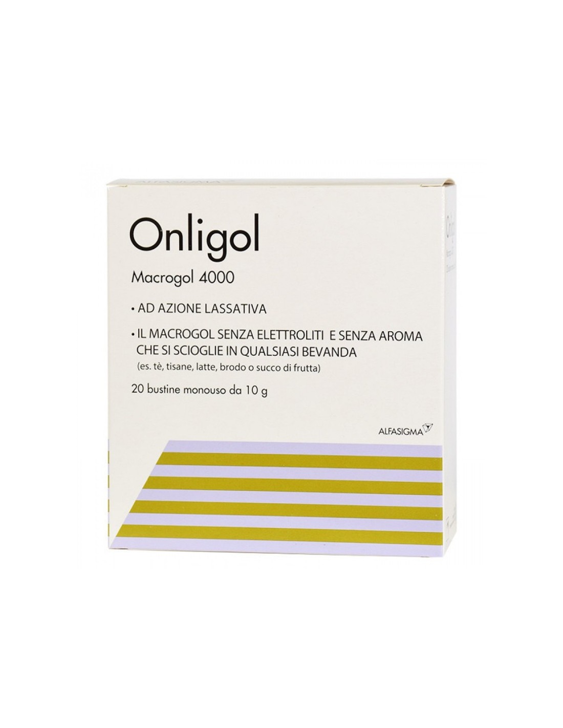 ONLIGOL Macrogol 4000 20 Bustine Monouso 10 g - LloydsFarmacia