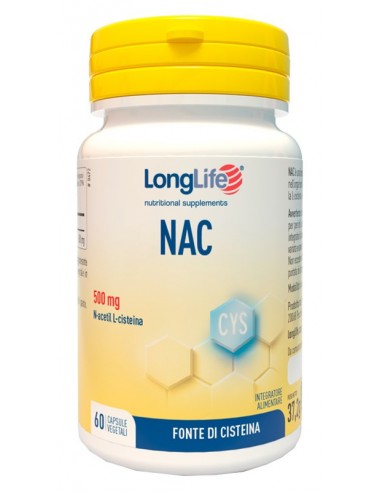 Longlife Nac - 60 Capsule Vegetali