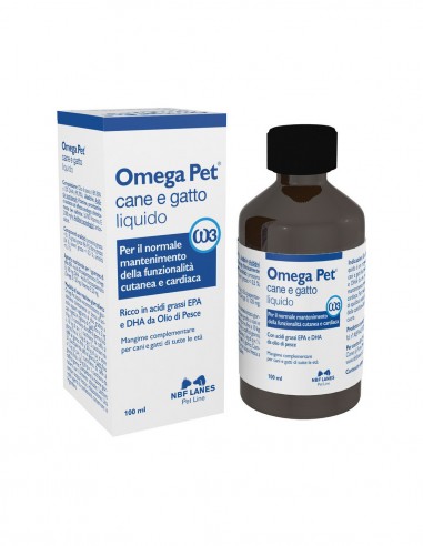 Omega Pet Olio Flacone - 100 Ml