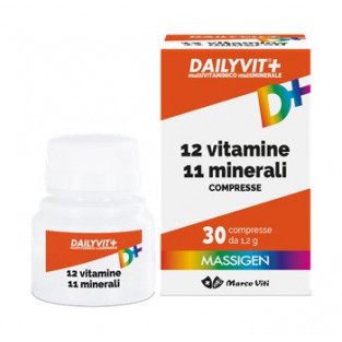 Dailyvit+ 12 Vitamine 11 Minerali - 30 compresse