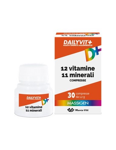 Dailyvit+ 12 Vitamine 11 Minerali - 30 compresse