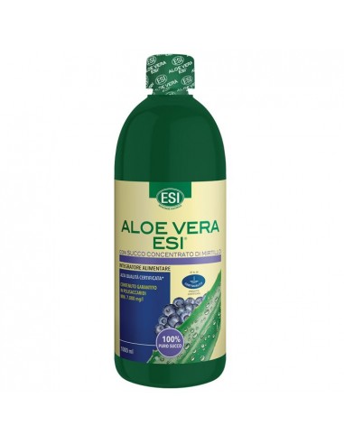 Esi Aloe Vera Succo gusto Mirtillo - 1000 ml