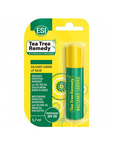 Balsamo Stick Labbra Tea Tree Remedy Esi