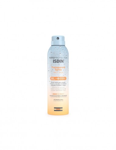 Fotoprotector ISDIN Transparent Spray Wet Skin SPF 30