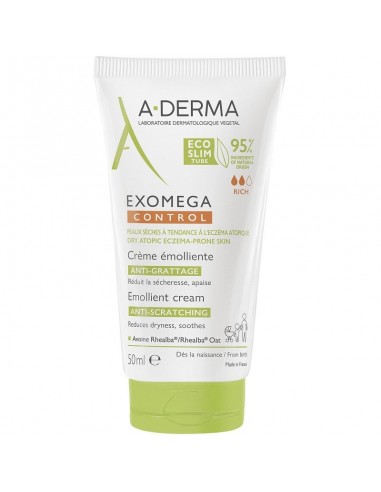 Crema emolliente per pelli secche e atopiche A-Derma Exomega Control