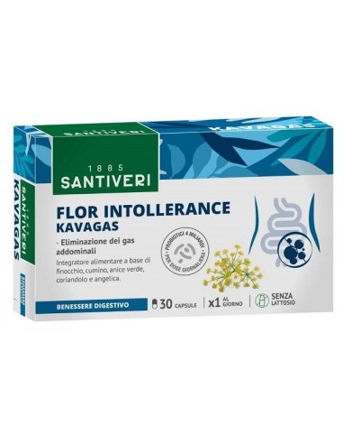 Flor Intollerance Kavagas - 30 Capsule